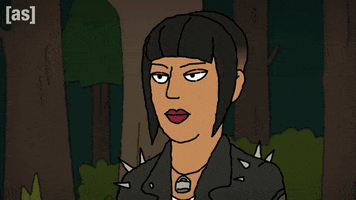 Flick Hair GIF by Adult Swim
