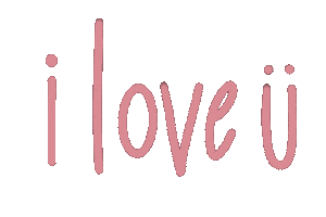 I Love You Sticker Sticker