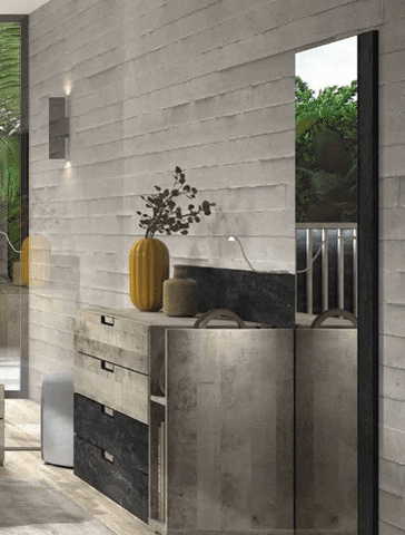 Comoda Con Mesa Dentro GIF