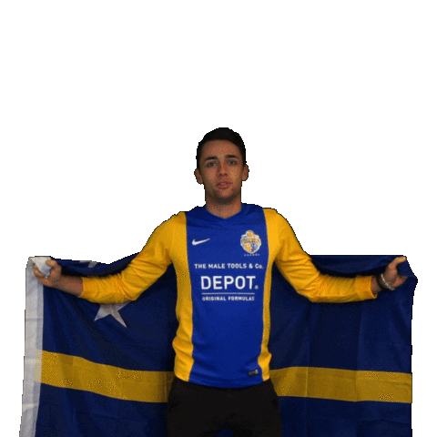 Football Sticker by Blauw Geel