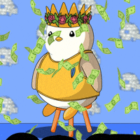 Make It Rain Money GIF by Pudgy Penguins