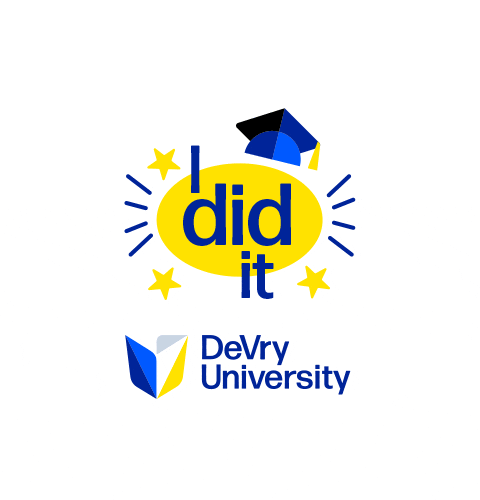 Proud College GIF by DeVry University