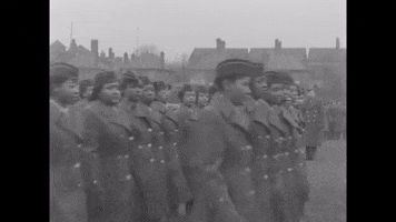 Marching World War Ii GIF by US National Archives