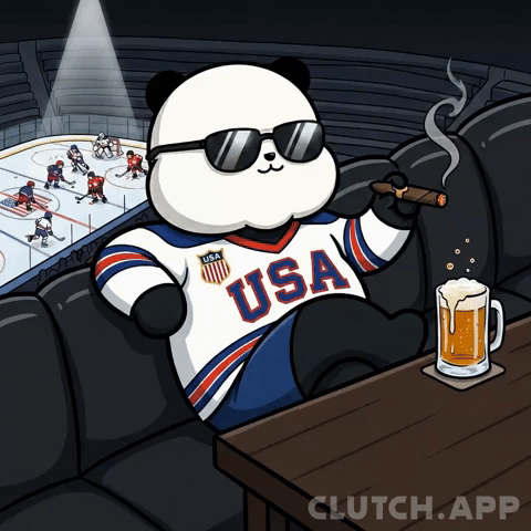 Celebrating Team Usa GIF by Kanpai Pandas