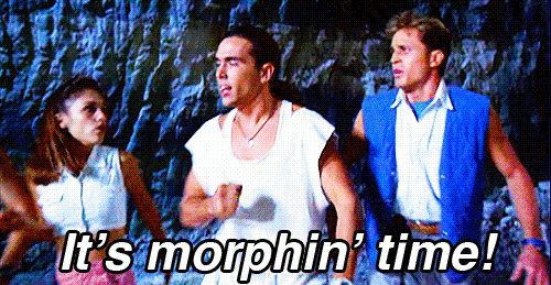 power rangers its morphin time GIF