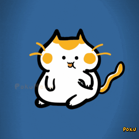 Cat Love GIF by Poku Meow