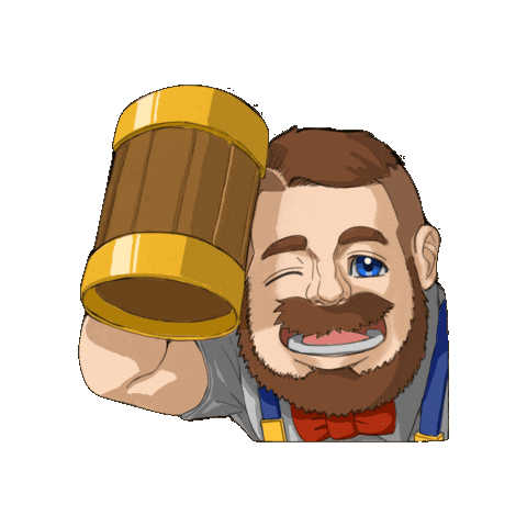 Happy Cheers Sticker