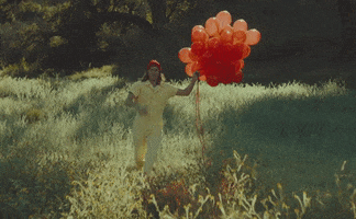 99 Red Balloons Running GIF by Lostboycrow