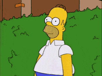 Disappear Homer Simpson GIF - Find & Share on GIPHY