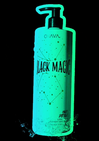 Black Magic Hair GIF by Roberto Onava