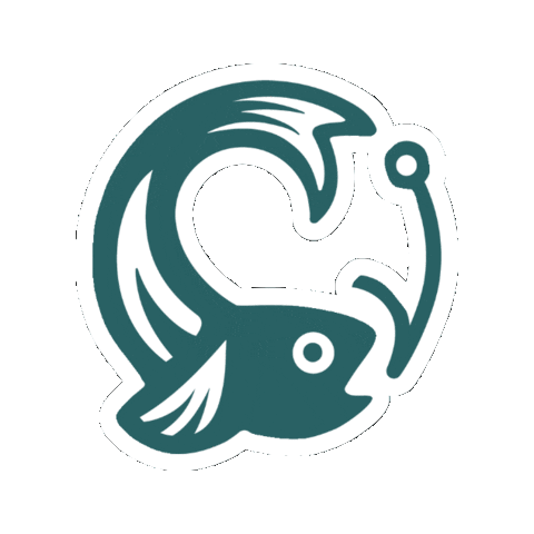 Hook + Line Sticker