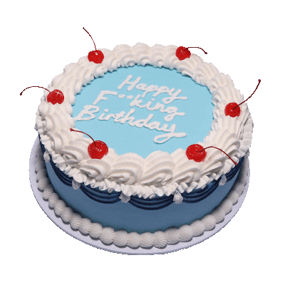 Happy Birthday Sticker by Rhys Lewis