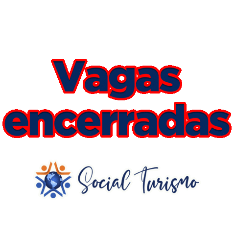Vagas Encerradas Sticker by Social turismo
