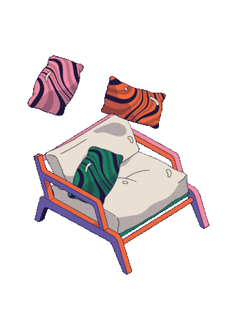 Gluren bij de buren Sticker