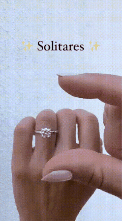 ShivShambuDiamonds diamond ring round diamond ring GIF