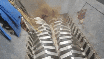 Industrial Shredder GIF