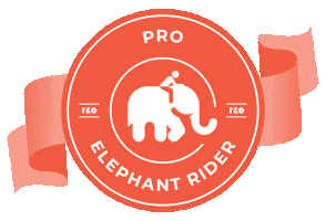 Proelephantrider Sticker by ridersandelephants