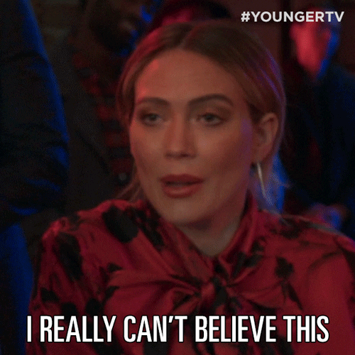 This Is Unbelievable Hilary Duff GIF by YoungerTV
