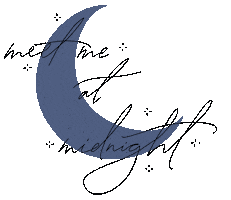 Illustration Moon Sticker