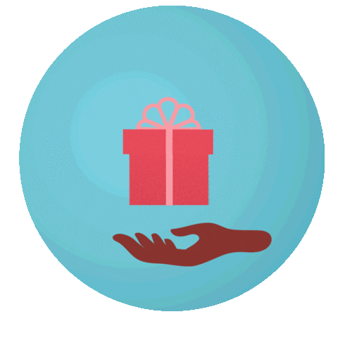 Christmas Gift Sticker by Divine Chocolate