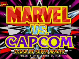 gamersbay video game gifs classic arcade arcade gif marvel vs. capcom GIF