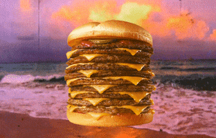 Food Drink Burger GIF