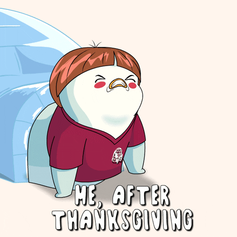 Penguin Thanksgiving GIF by Pudgy Penguins