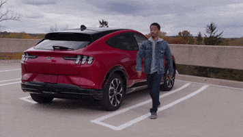 Electric Vehicle Reaction GIF by Ford