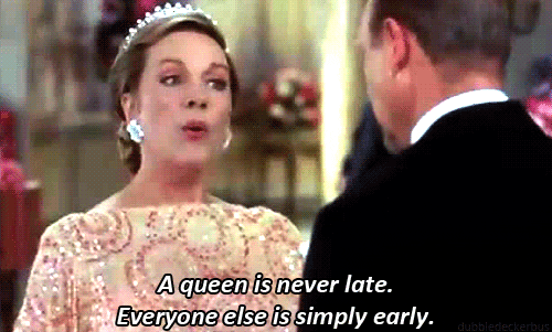  queen people late always struggles GIF