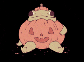Halloween Pumpkin GIF by Catalina Cella