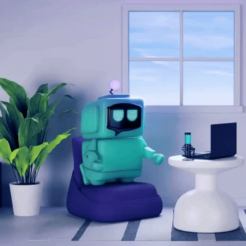 Robot Hello GIF by Botisimo