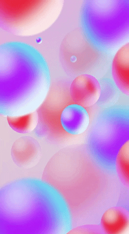 Bubbles Floating GIF