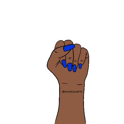 Black Lives Matter Girls Sticker by Hannah