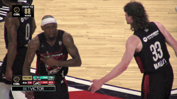 Sport Celebration GIF by Vancouver Bandits