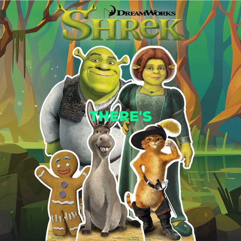 Theres No Place Like Home Shrek GIF by STARCUTOUTSUK