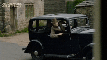Wave Goodbye GIF by All Creatures Great And Small