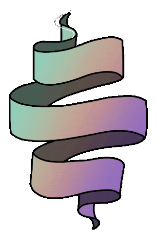 Rainbow Banner Sticker