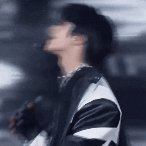 Xinlong Balck Hair GIF