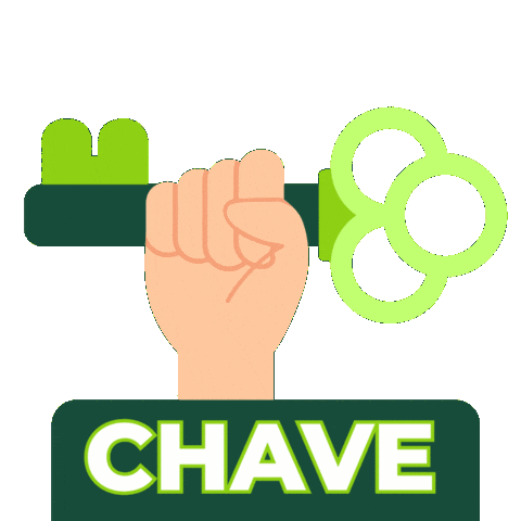 Pin Chave Sticker by Neourb