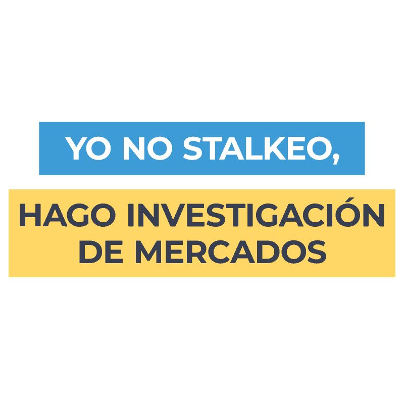 Mkt Stalker Sticker by Desnudando el Marketing