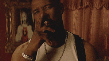 Denzel Washington Smoking GIF