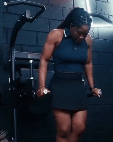 Strong Woman Fitness GIF