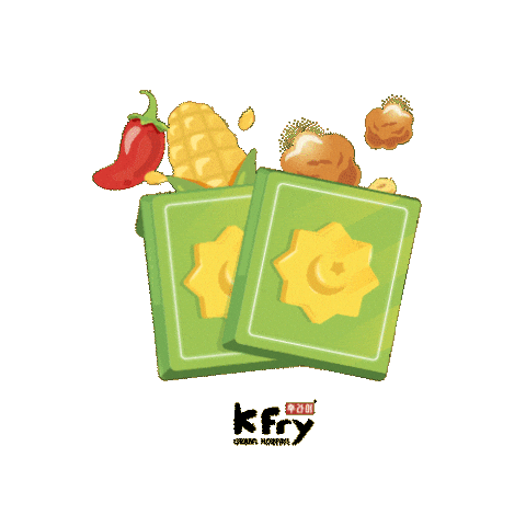 Chicken Cheese Sticker by K Fry My