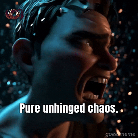 Crypto Chaos GIF by Goeememe