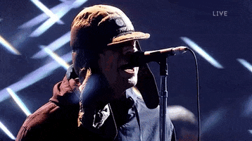 Liam Gallagher Hat GIF by BRIT Awards