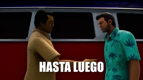 Rockstar Games divulga meme do "Here we go again" no GTA Trilogy 18