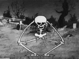 skeleton dance GIF