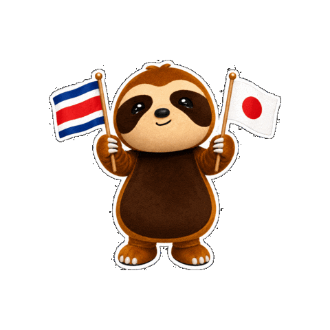 Costa Rica Japan Sticker by CR Embassy Japon