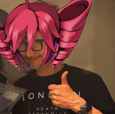 Hideo Kojima Ryo GIF