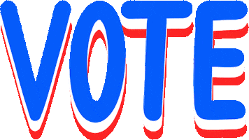 Voting Election Day Sticker by Jethro Haynes